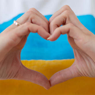 Heart Hands Ukraine
